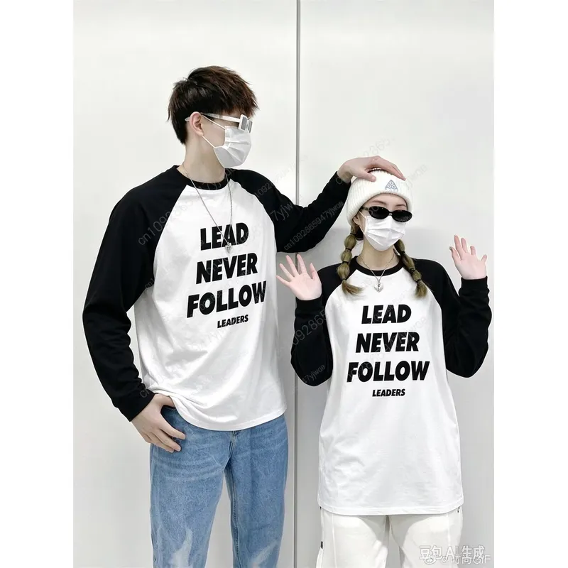 Mens Fashion Clothes - Kaos Lengan Panjang Kasual dengan Desain