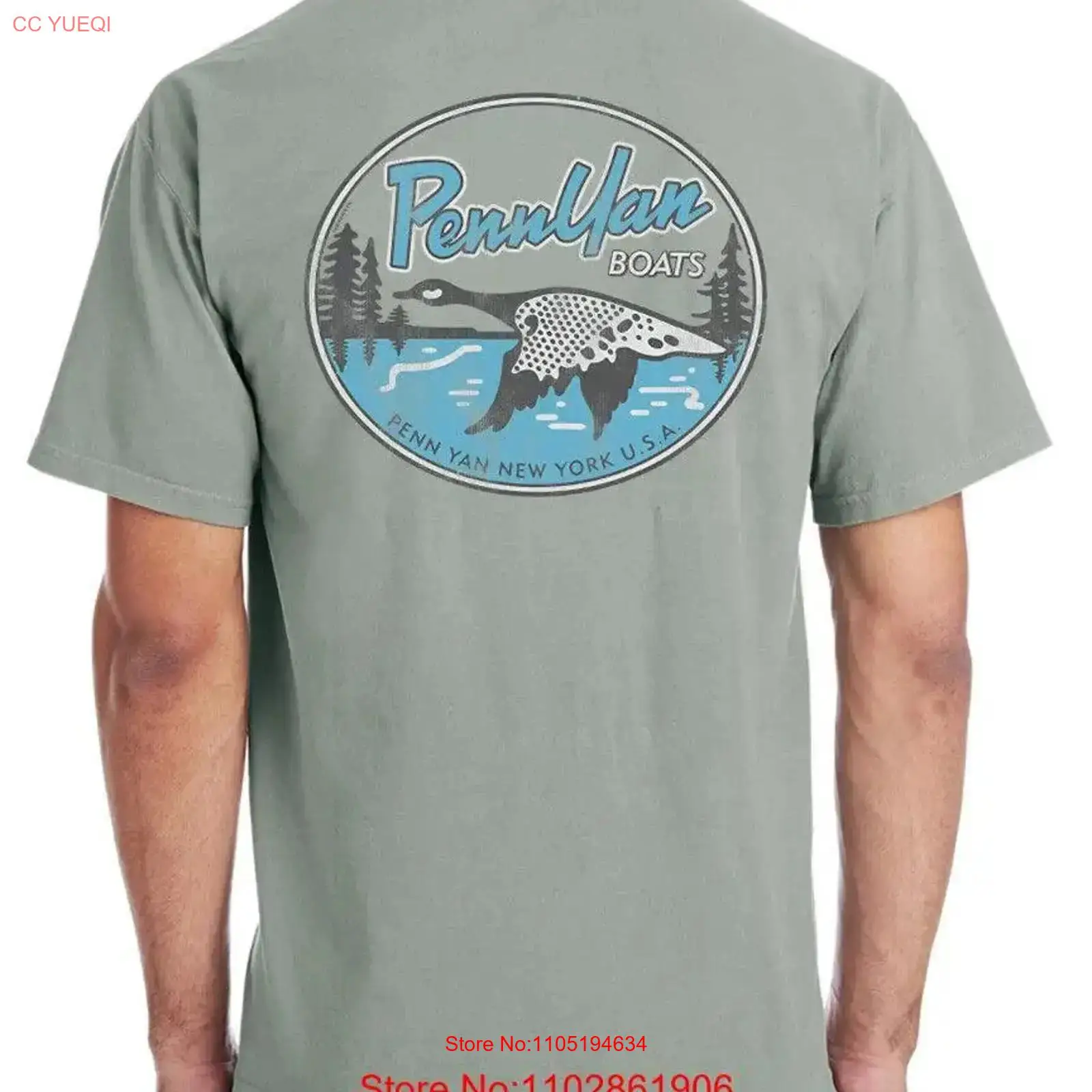 Men'S Fashion New York - Kaos Penn Yan New York Goose