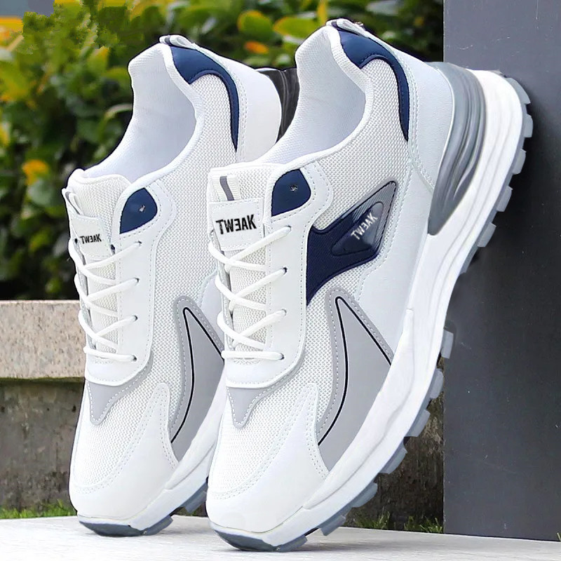 Mens Fashion Trainers - Sepatu Pria Fashion Sepatu Jaring Sepatu