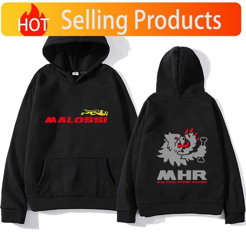 Mens Fashion Clothes - Hoodie Cetak Tema Malossi Kaus Pria