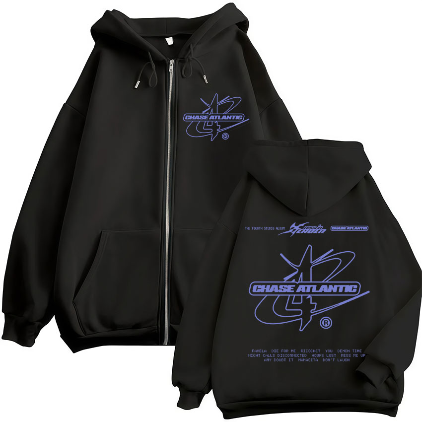 Rock Band Chase Atlantic Lost  - Mens Fashion Zip Up Hoodies ulasan dan harga
