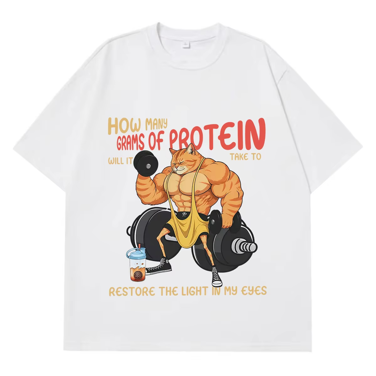 Kaos Oblong Grafis Meme Protei - Men'S Fashion T Shirts ulasan dan harga