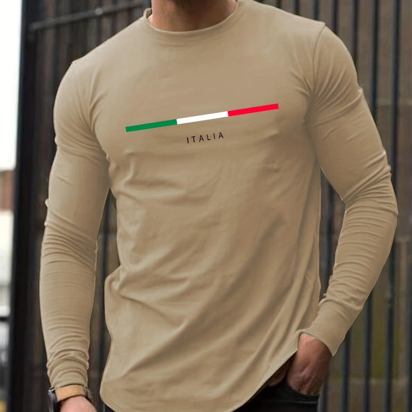 Kaos lengan panjang pria berba - Men'S Fashion T Shirts ulasan dan harga