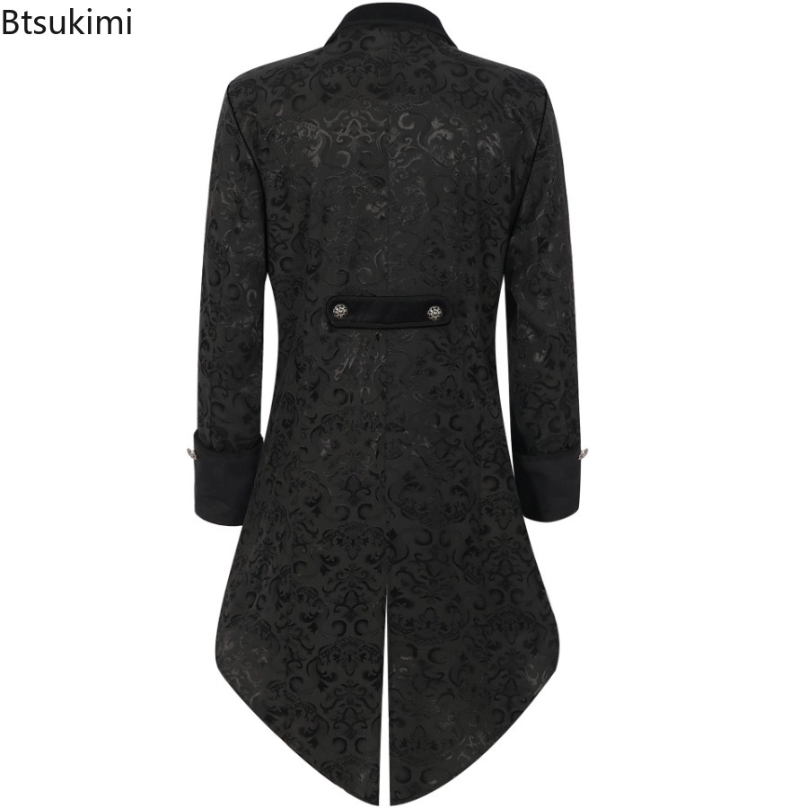 Jaket Tailcoat Pria Bergaya St - Men'S Fashion Videos ulasan dan harga