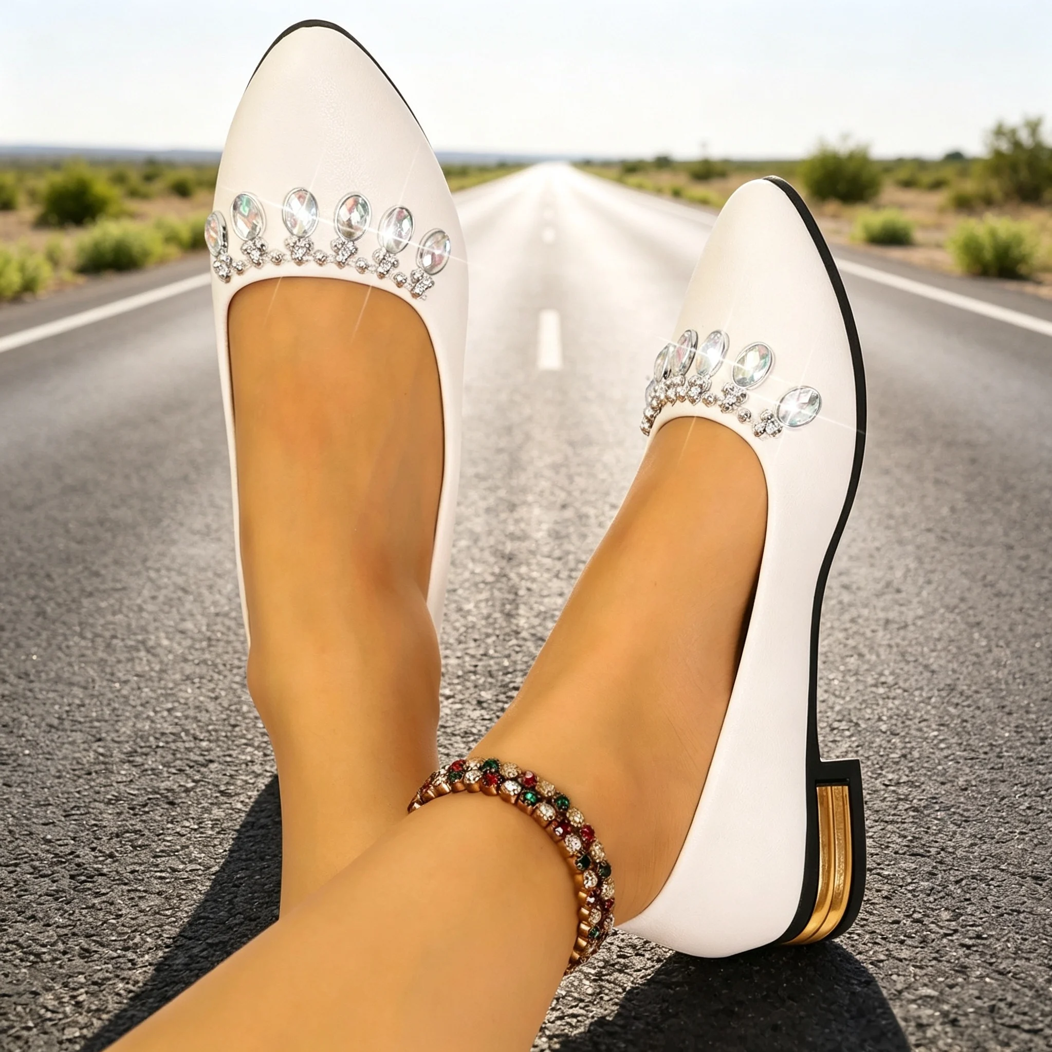 Sepatu Balet Wanita Model Poin - Mens Fashion Trainers ulasan dan harga