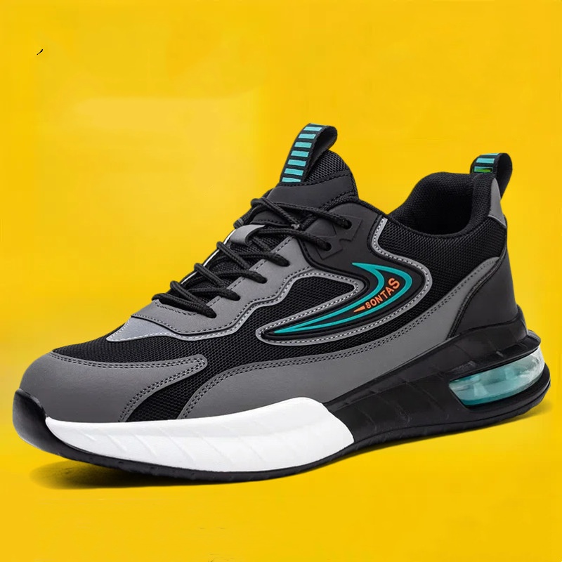 Sepatu Keselamatan Kerja Topi  - Mens Fashion Trainers ulasan dan harga