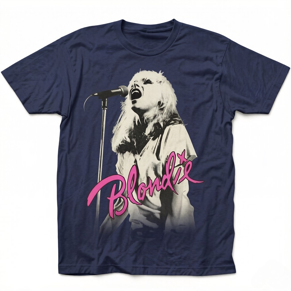 Ruck Band Blondie Tour 1977 Ka - Poster Men Fashion ulasan dan harga