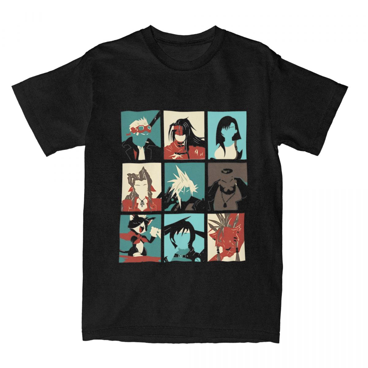 Fantasy Final 7 T-Shirt Poster - Poster Men Fashion ulasan dan harga