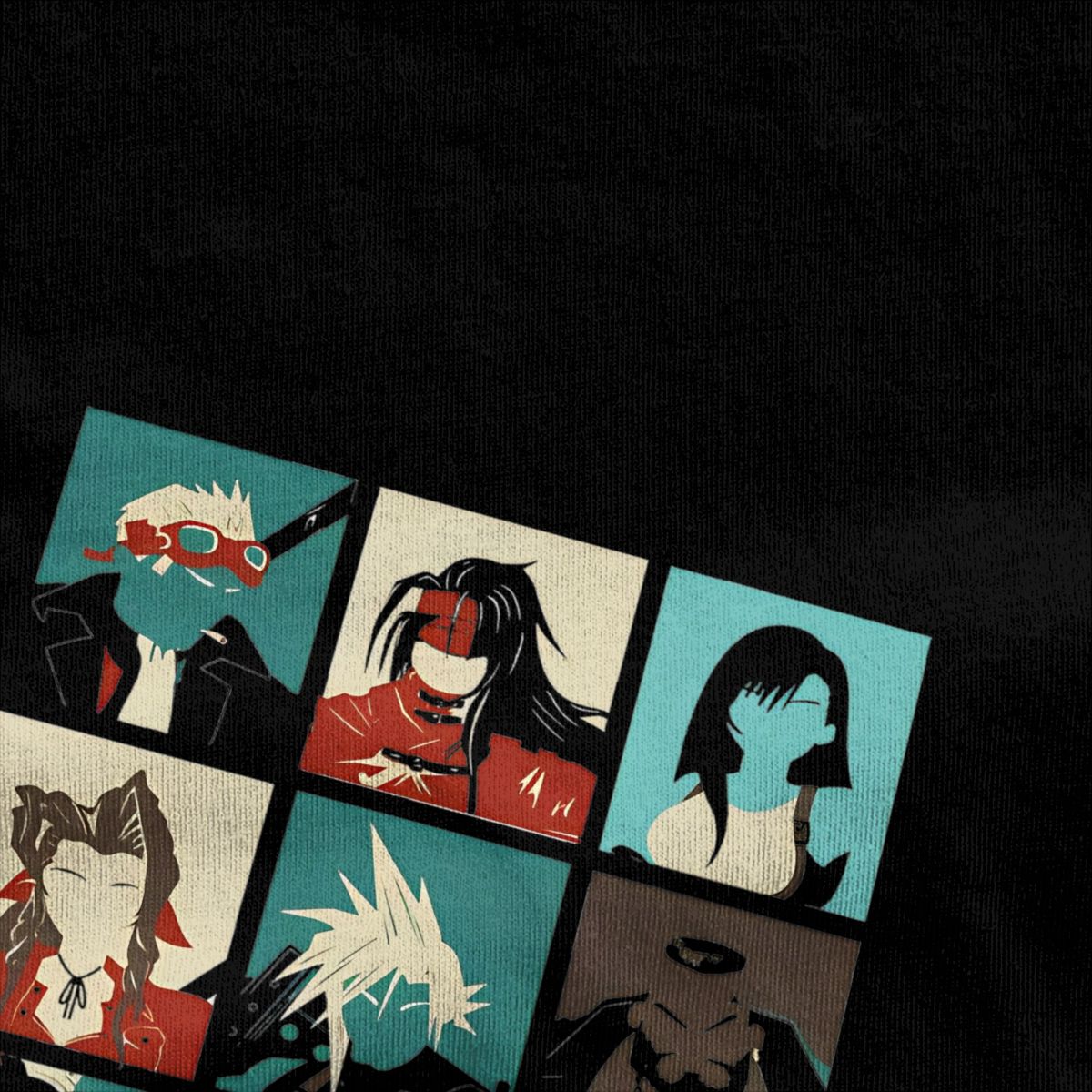 Fantasy Final 7 T-Shirt Poster - Poster Men Fashion ulasan dan harga